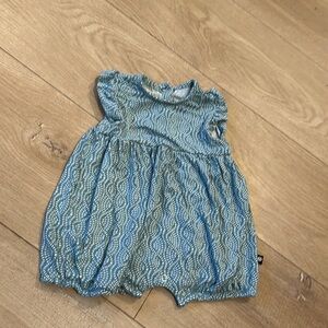 Sweet Bamboo Romper ruffle baby 0/6m